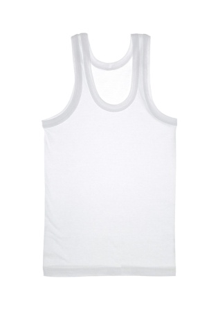 Состав:
Хлопок 100%
	Детская майка для мальчика. 