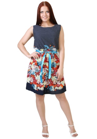 Состав:
Кулирное полотно 
Хлопок 100%
	Платье женское 