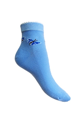 Состав:
Хлопок - 77%, 
ПА - 21%, 
лайкра - 2%
	Носки детские гладкие.