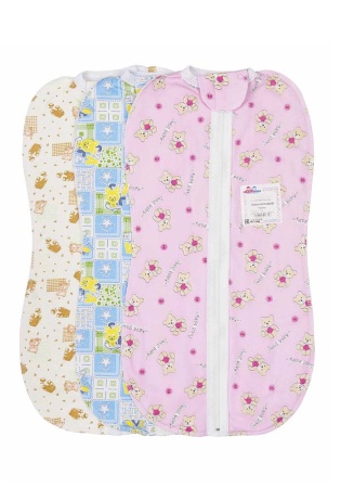 Состав:
Футер
Хлопок 100%
	Пеленка-кокон на молнии. 