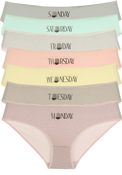 Donella 31711188B7 трусы женские (7 шт.упак)-7