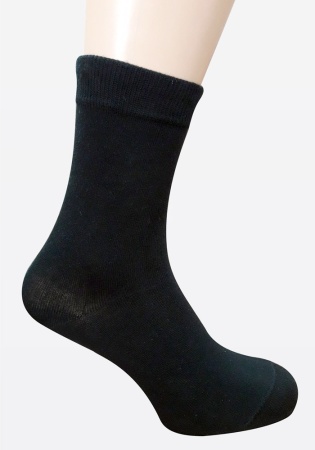 Состав: 
Хлопок 75%, 
Полиамид 23%, 
Эластан 2%
	Мужские демисезонные носки, гладкие, однотонные (без рисунка).
