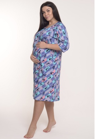 Состав:
Кулирка
Хлопок 100%
      Туника свободного кроя для беременных женщин и кормящих мам. Перед туники двухслойный. Нижняя часть туники имеет разрез для удобства кормления. Длина рукава 3/4. Туника подходит на любой срок беременности, а также 