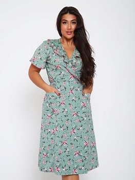 Парус Текс ХЖ-10 халат женский (на запах), 50, шт