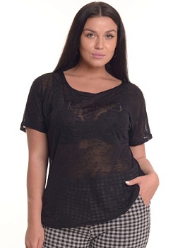 Состав:
Деворе
ПЭ 65%
Вискоза 35%
     Футболка из полупрозрачной ткани с принтом. Полуприлегающий силуэт. Рукав цельнокроеный, спущенное плечо. Круглый вырез горловины. Длина до линии бедра. Текстовый принт

Обратите внимание: расцветка товар