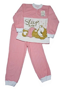 Состав:
Кулирка
Хлопок 100%
	Пижама детская с печатью.