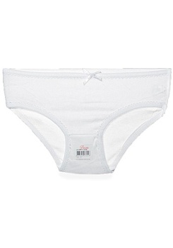 Состав:
Хлопок 95%
Эластан 5%
	Детские трусы для девочек. 