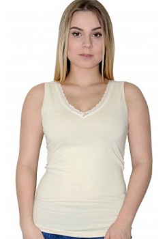 Состав:
Кулирка 95%,
Лайкра 5%
	Майка женская.	