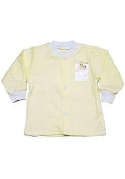 Состав:
Интерлок
Хлопок 100%
	Кофта для малышей с длинным рукавом на кнопках. 
