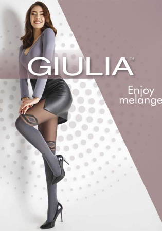 Состав:
Полиамид 66%
Полиэстер 19%
Эластан 12%
Полипропилен 3%
     Матовые фантазийные колготки с оплетенным эластаном, плотностью 60 ден, с ластовицей, широким поясом и усиленными плоскими швами. У модели тонкий верх, а снизу имитация непрозрач