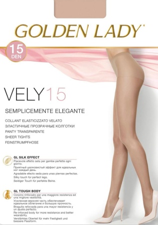 Состав:
Полиамид 91%
Эластан 9%
	Тонкие эластичные колготки  плотностью 15 ден, с приятным шелковистым эффектом, с шортиками и комфортными швами.
