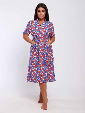 Парус Текс ХЖ-28 На пуговицах халат женский бязь, 54, шт