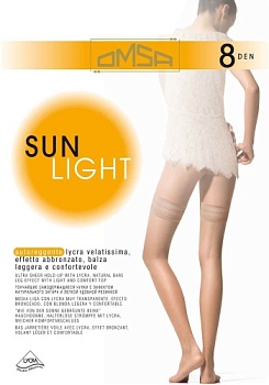 Состав:
Полиамид 86%, 
Эластан 14%
	Ультратонкие абсолютно прозрачные самодержащие, элегантные эластичные чулки с LYCRA. С гладкой резинкой на силиконовой основе. Ширина резинки 5 см., с формованной пяткой и прозрачным мыском.