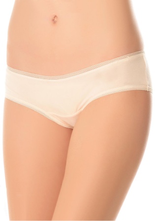 Состав:  
Хлопок: 95%, 
Эластан: 5%.
	Трусы брифы с заниженной линией талии. Выполнены из эластичного трикотажного хлопкового полотна. Срезы пройм обработаны тесьмой с плоским швом.