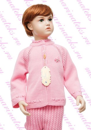  Кофта для девочек КФД-968
Состав: 30% шерсть, 70% акрил