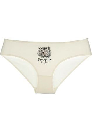 Состав:
Хлопок 95%
Эластан 5%
      Женские трусы-слипы, изготовлены из принтованного полотна. 