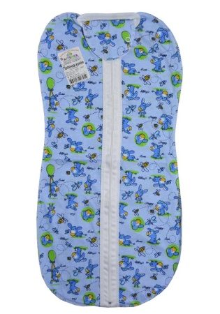 Состав:
Кулирка
Хлопок 100%
	Пеленка-кокон на молнии из кулирного полотна. Цвета ассорти. 