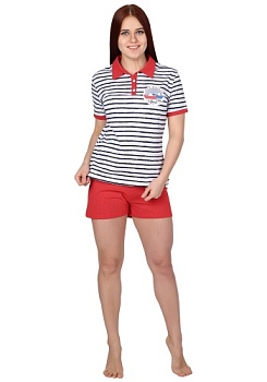 Состав:
Кулирное полотно
Хлопок 100%
	Костюм женский 