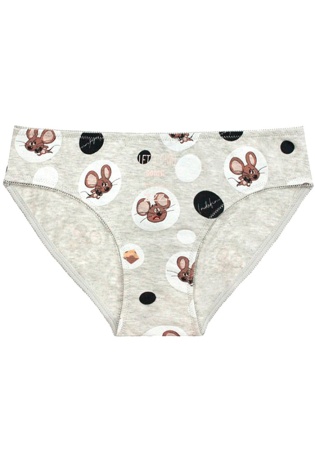 Состав:
Хлопок   95% 
Эластан 5%
     Стильные  трусы-слипы. Удобная и популярная модель из принтованного полотна.