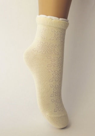 Состав: 
Бамбук 80%, 
Полиамид 18%, 
Эластан 2%
	Демисезонные носки из бамбука для малышей.