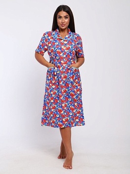 Парус Текс ХЖ-28 На пуговицах халат женский бязь, 54, шт