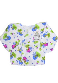 Состав:
Фланель
Хлопок 100%
	Распашонка с закрытыми ручками.
