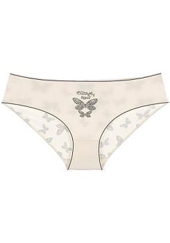 Состав:
Хлопок 95%
Эластан 5%
      Женские трусы-слипы, изготовлены из принтованного полотна.
Задняя и передняя деталь украшены рисунком 