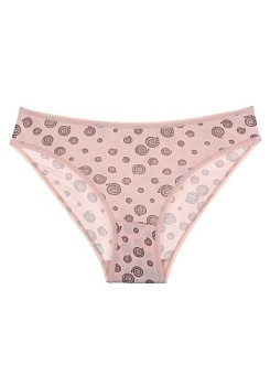 Состав:
Хлопок 95%
Эластан 5%
     Женские трусы-слипы из принтованного полотна.