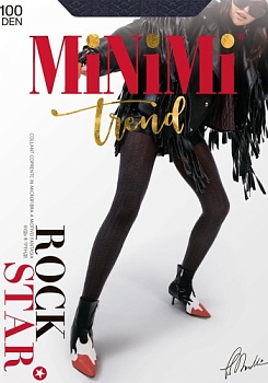 Состав:
Полиамид 92%
Эластан 6%
Хлопок 2% 
    Непрозрачные фантазийные колготки из бархатистой микрофибры с рельефным геометрическим узором, плотностью 100 ден, с широким комфортным поясом, хлопковой ластовицей и усиленными плоскими швами. Микрофибра от