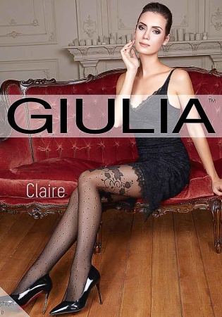 Состав:
Полиамид 94%
Эластан 5%
Хлопок 1%
	Прозрачные фантазийные колготки с эластаном двойной обмотки, плотностью 40 ден, c широким комфортным поясом, усиленными плоскими швами и х/б ластовицей. На нижней части модели размещена имитация тюлевых ч