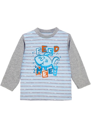 Состав:
Кулирка пенье
Хлопок 100%
	Джемпер для малышей с апликацией. 