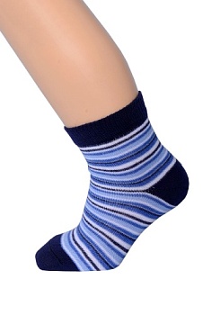 Состав:
Хлопок 90%
Полиамид 5%
Эластан 5%
	Носки демисезонные гладкие в полоску для мальчиков и девочек.