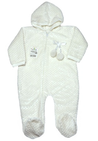 Состав:
Велсофт
	Тёплый комбинезон на молнии с капюшоном.