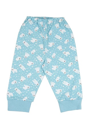 Состав:
Кулирка
Хлопок 100%
	Штанишки ясельные, внизу на манжетах.  