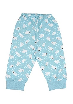 Состав:
Кулирка
Хлопок 100%
	Штанишки ясельные, внизу на манжетах.  