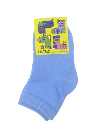 Состав: 
Хлопок 75%
Полиамид 23%
Эластан 2%
	Детские гладкие однотонные носки. 