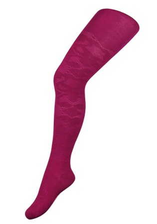 Состав:
Хлопок 76%, 
Полиамид 21%, 
Эластан 3%
		Комфортные детские однотонные колготки, дополненные необычным геометрическим узором по достоинству оценятся даже самой привередливой юной модницей.