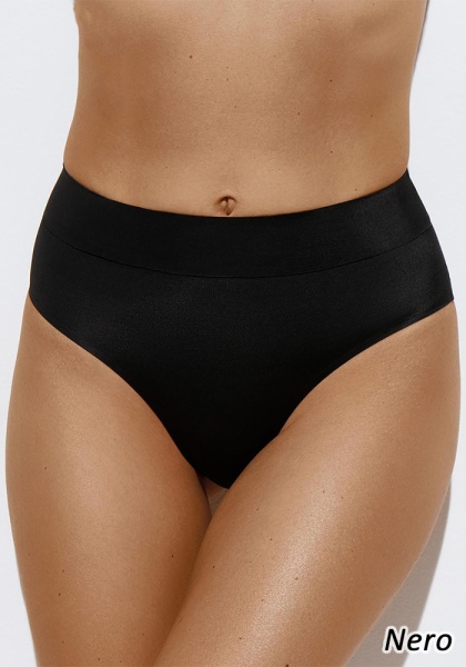 Omsa OmD 2241B Invisible Slip Alto трусы женские nero