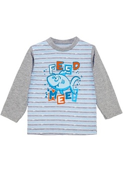 Состав:
Кулирка пенье
Хлопок 100%
	Джемпер для малышей с апликацией. 