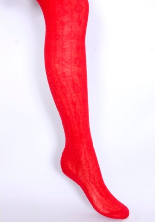 Состав:
Хлопок 70%
Полиамид 20%
Эластан 10%
	Детские ажурные колготки.