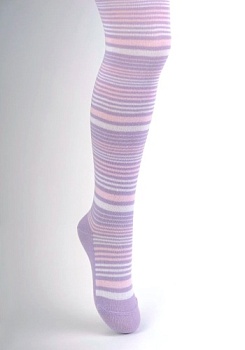 Состав: 
Хлопок 74%, 
Полиамид 24%, 
Эластан 2%
	Демисезонные колготки в горизонтальную полоску.