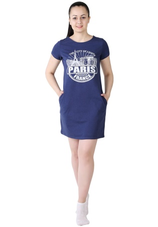 Состав:
Кулирное полотно
Хлопок 70%,
ПЭ 30%
	Туника 