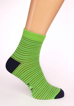 Состав: 
Хлопок 74%, 
Полиамид 24%, 
Эластан 2%
	Демисезонные носки из коллекции vnoskax.ru прикольной расцветки с контрастными пятками. В упаковке 2 рисунка. 