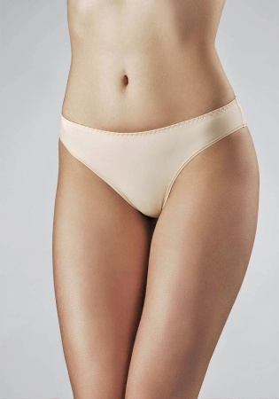 Состав : 
Полиамид 76%
Эластан 18%
Хлопок 6%
     Трусики из эластичного полотна с микроволокном с низкой линией талии. Срезы пройм обработаны тесьмой плоским швом.