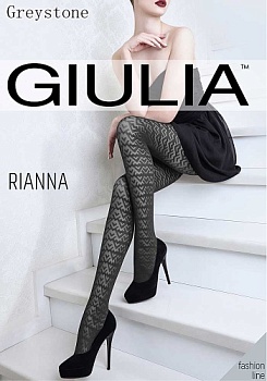 Состав:
Полиамид 92%, 
Эластан 8%
	Полупрозрачные фантазийные колготки из микрофибры с эффектом тюля и оплетенным эластаном, плотностью 60 ден, с ластовицей, широким поясом, усиленными плоскими швами и мысками. Вся нога модели украшена тканым узор