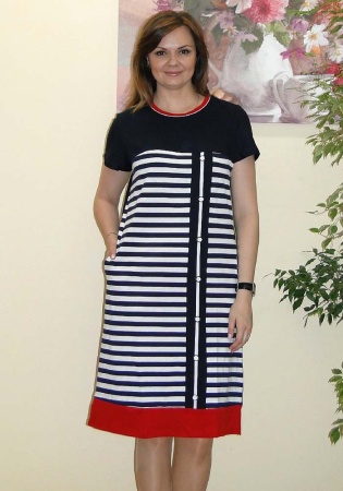 Состав:
Кулирка
Хлопок 100%
	Женская туника 