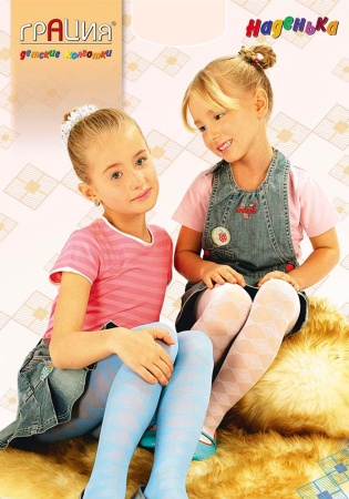 Состав: 
Полиамид 84%
Эластан 16%
	Детские колготки с рисунком 