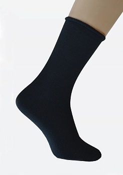 Состав:
Хлопок 82%
Полиамид 17%
Эластан 1%
	Мужские плюшевые носки для проблемных ног.