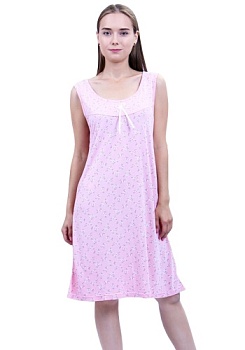 Состав: 
Поливискон
	Женская ночная сорочка без рукавов. 
Обратите внимание: расцветка товара на сайте может отличаться от фактической расцветки. Оптовый склад оставляет за собой право поставить товар любого цвета, который имеется на данный момен