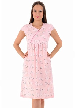 Состав: 
Хлопок 100%
	Женская сорочка для кормящих мам. 

Обратите внимание: расцветка товара на сайте может отличаться от фактической расцветки. Оптовый склад оставляет за собой право поставить товар любого цвета, который имеется на данный моме